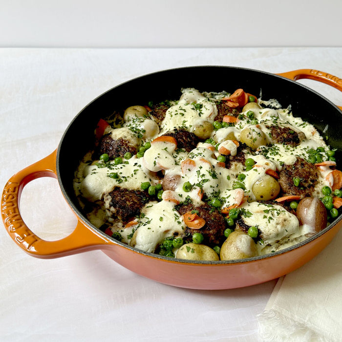 Le Creuset Enameled Cast Iron Signature Everyday Pan in Flame