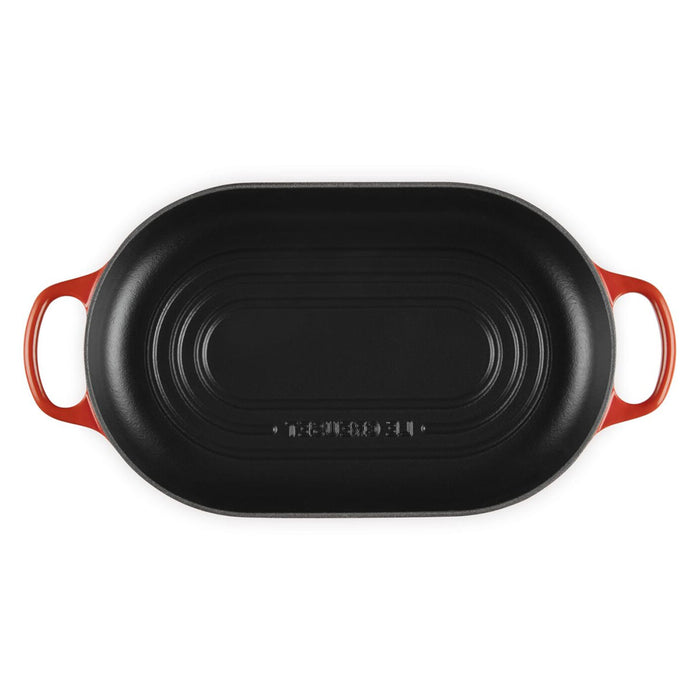 Le Creuset Enameled Cast Iron Signature Oval Bread Oven in Cerise