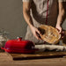 Le Creuset Enameled Cast Iron Signature Oval Bread Oven in Cerise