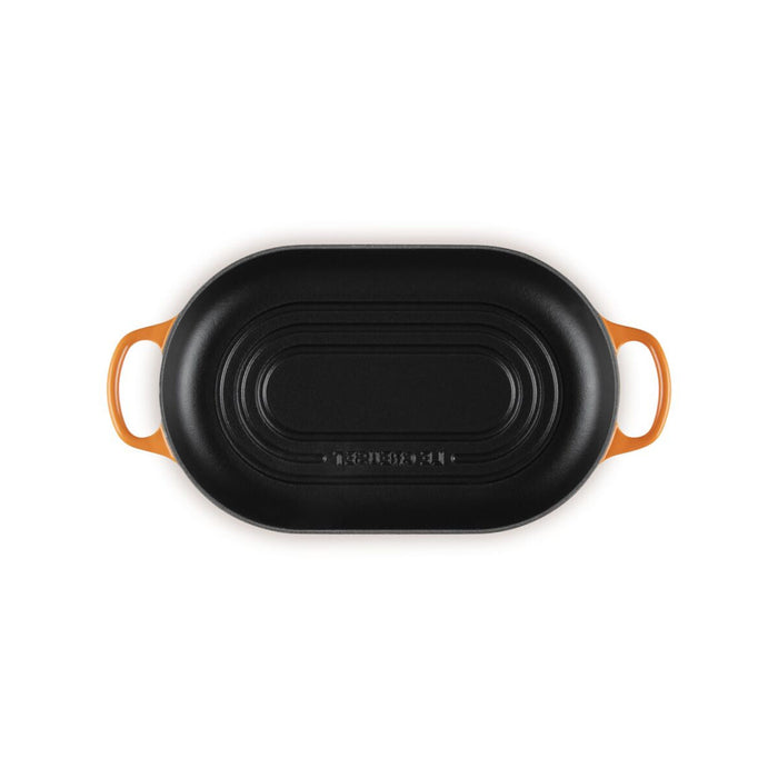 Le Creuset Enameled Cast Iron Signature Oval Bread Oven in Flame