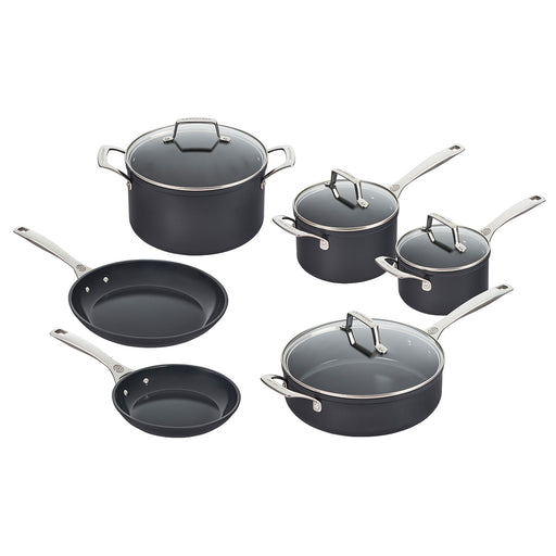 Le Creuset Essential Nonstick Ceramic 10-Piece Cookware Set