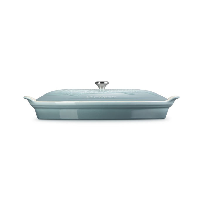 Le Creuset Heritage Fish Baker in Sea Salt