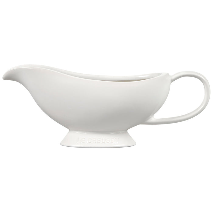 Le Creuset Heritage Gravy Boat in White
