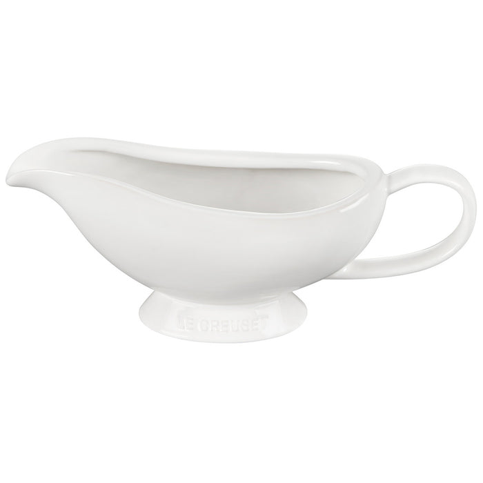 Le Creuset Heritage Gravy Boat in White