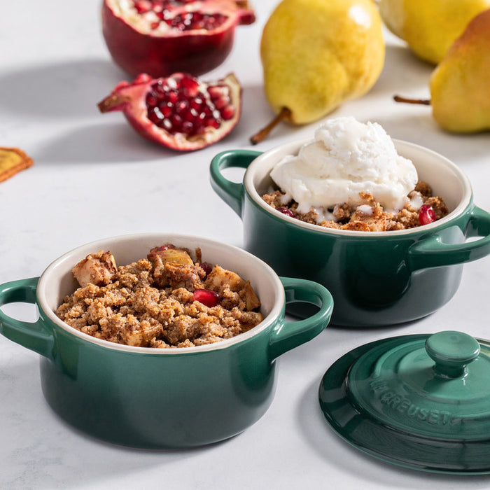 Le Creuset Mini Round Ceramic Cocotte in Artichaut