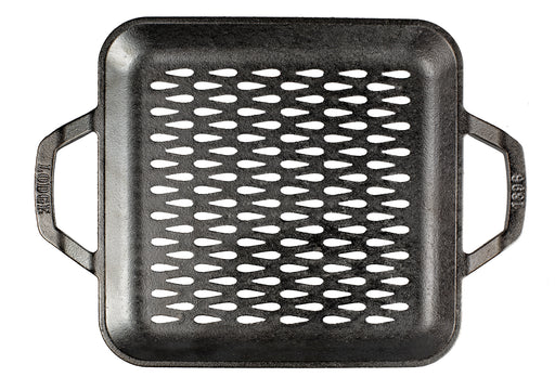 Lodge Chef Collection 11" Cast Iron Square Grill Topper