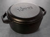 Lodge Chef Collection 6 Quart Cast Iron Double Dutch Oven