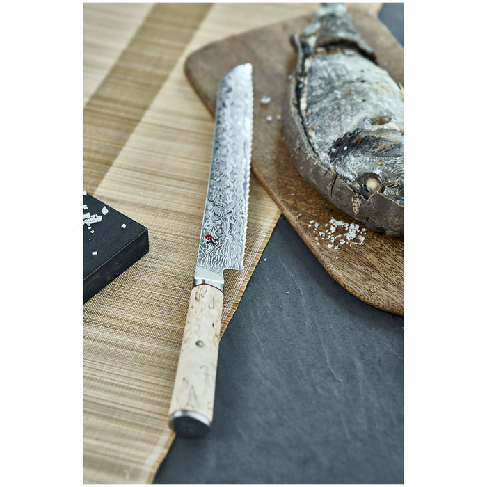 MIYABI Birchwood 9" Bread Knife