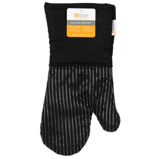 MU Kitchen Silicone Oven Mitt Onyx