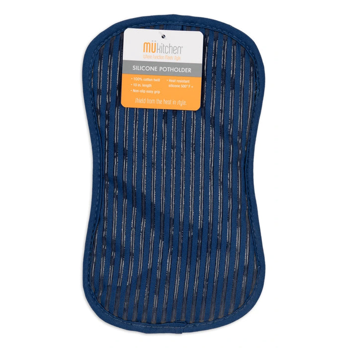 MU Kitchen Silicone Potholder Ink Blue