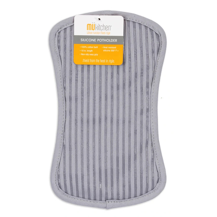 MU Kitchen Silicone Potholder Steel