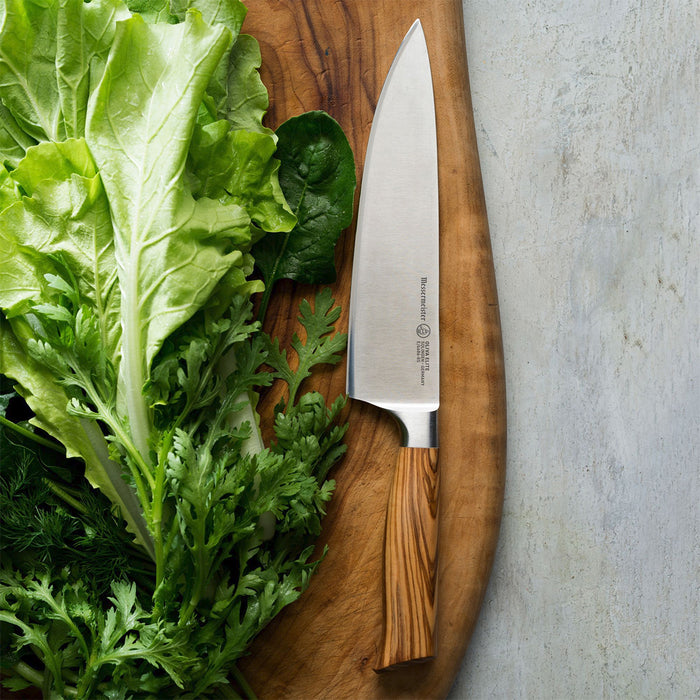 Messermeister Oliva Elite Forged 8" Stealth Chef's Knife