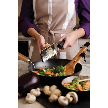 Microplane Gourmet Series Coarse Grater with Black Handle — Las