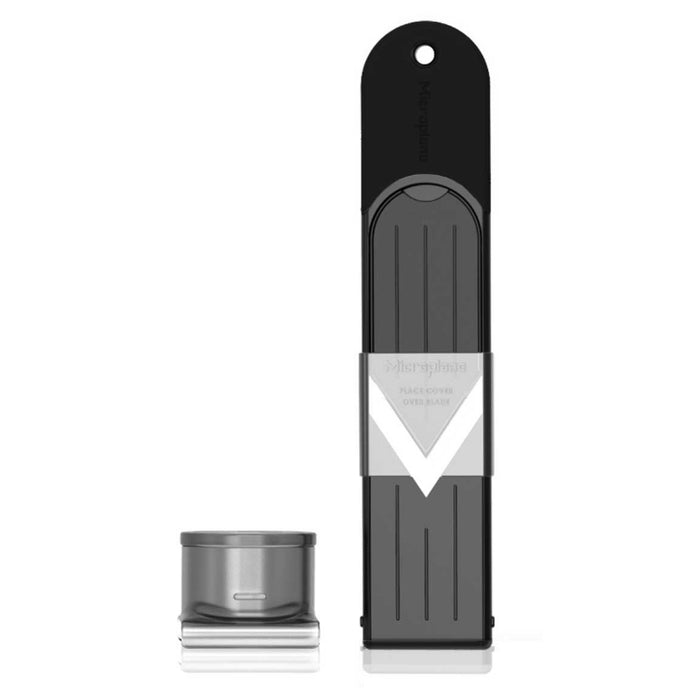 Microplane Garlic Mincer and Slicer Set (Black)