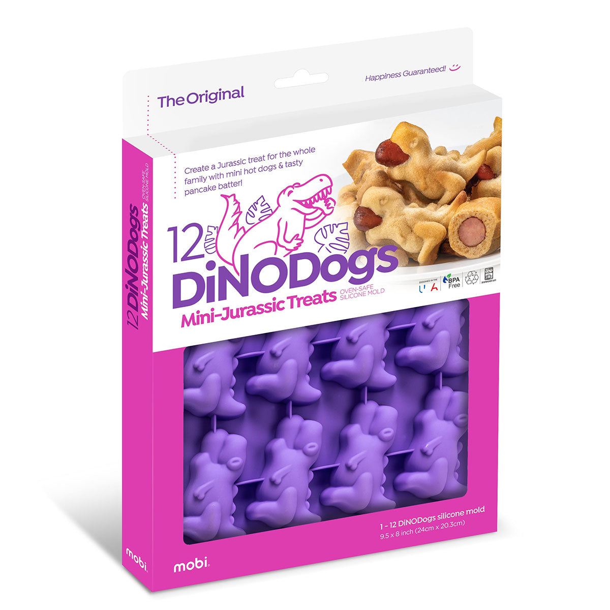 Mobi DinoDogs Silicone Mold — Las Cosas Kitchen Shoppe