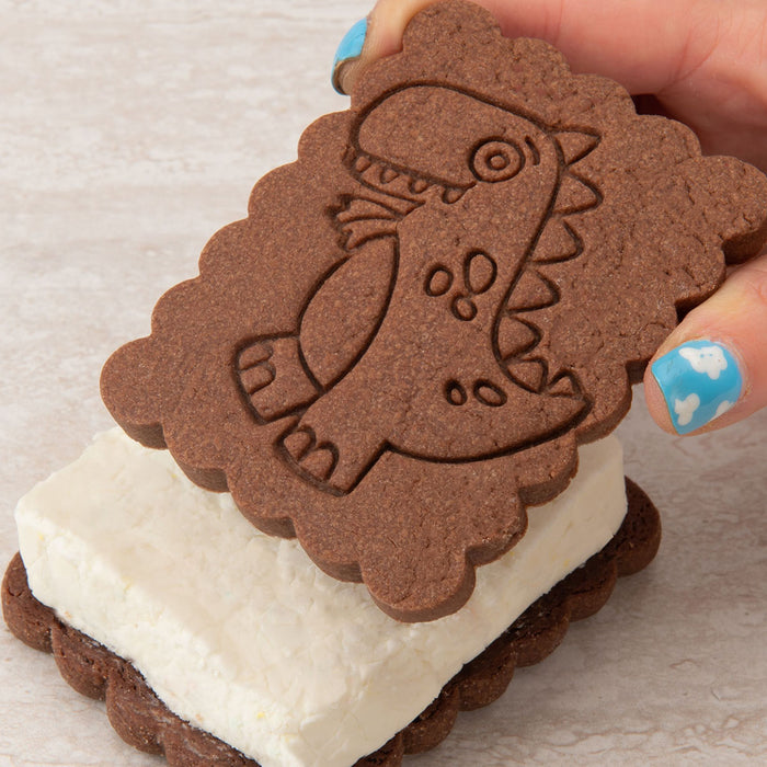 Mobi T-Rex Ice Cream Sandwich Maker Silicone Mold