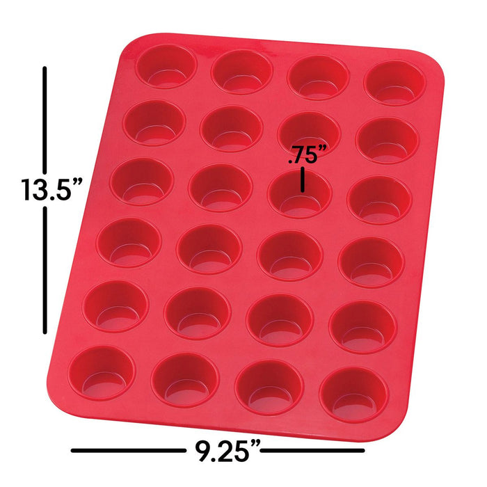 Mrs. Anderson's Baking Silicone Mini Muffin Pan