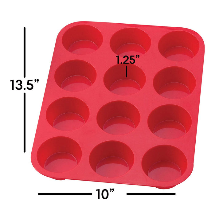 Mrs. Anderson's Baking Silicone Muffin Pan