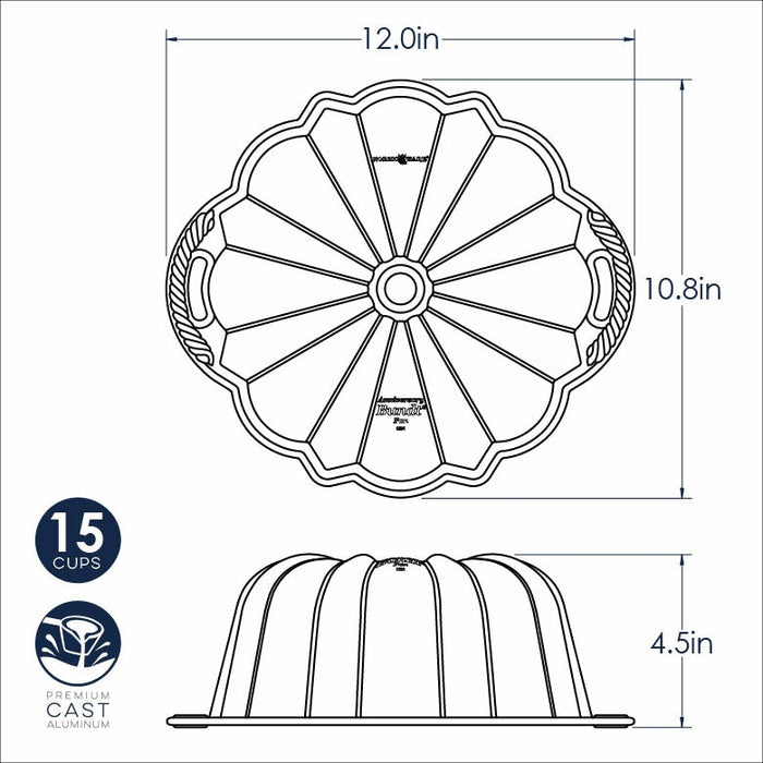 Nordic Ware Anniversary Bundt Pan