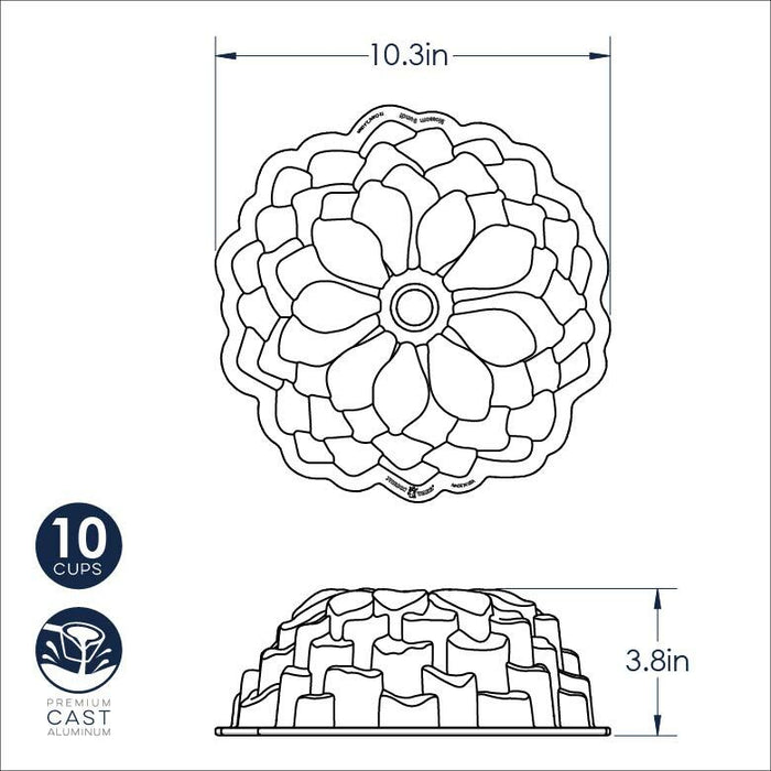 Nordic Ware Blossom Bundt Pan