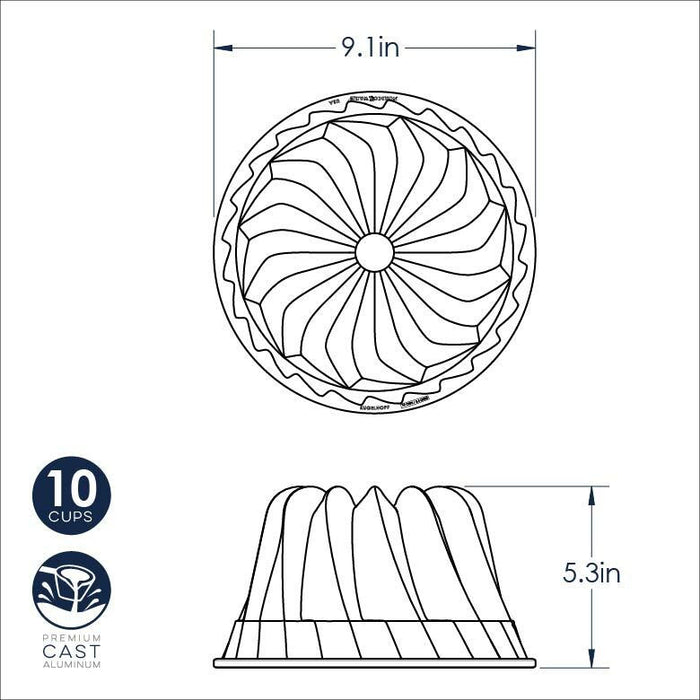 Nordic Ware Kugelhopf Bundt