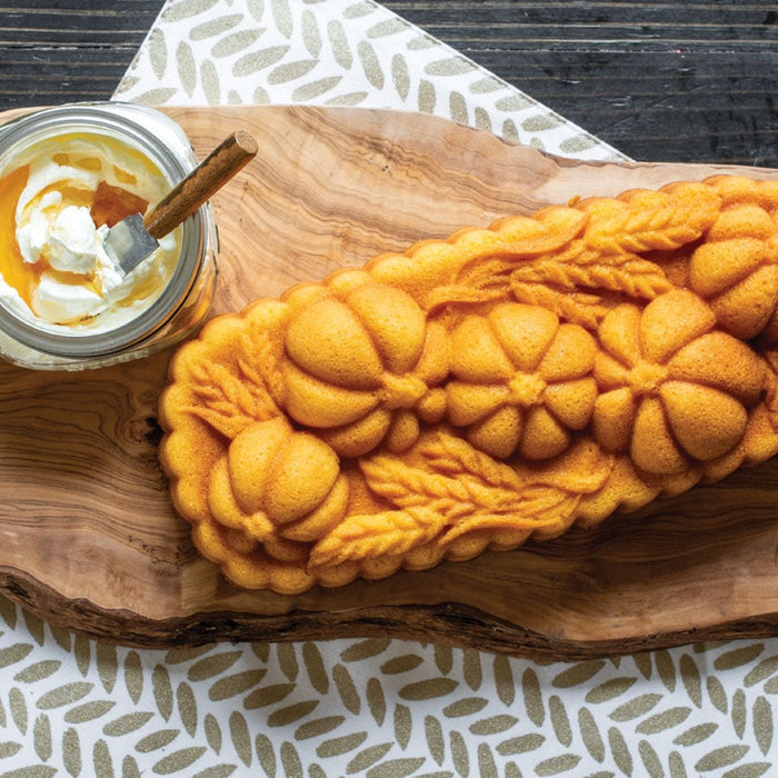 Nordic Ware Wheat & Pumpkin Loaf Pan