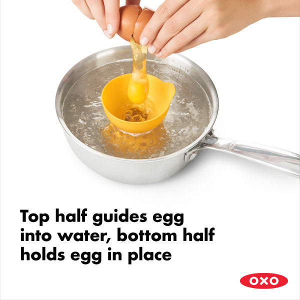 OXO Good Grips 2-Piece Silicone Egg Poacher Set