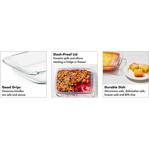 OXO Good Grips Glass Loaf Pan With Lid