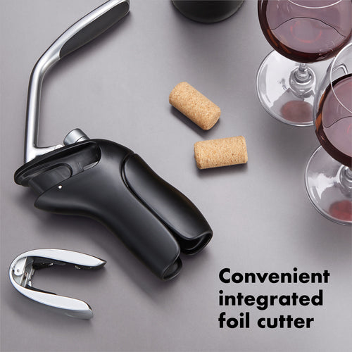 OXO Steel Vertical Lever Corkscrew