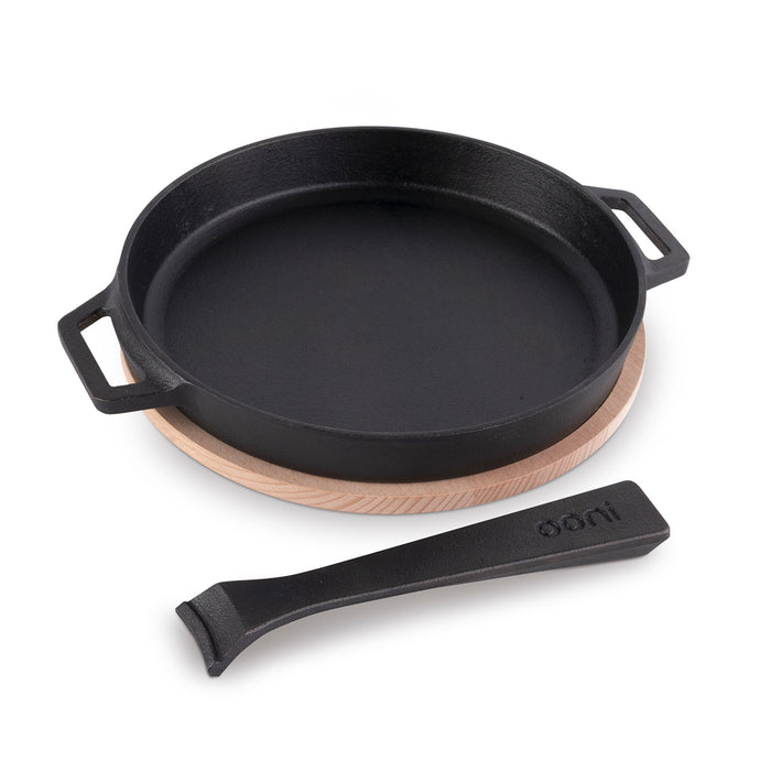 Ooni Cast Iron Skillet Pan