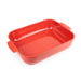 Peugeot Appolia Ceramic 5.5 Quart Rectangular Baker  in Red