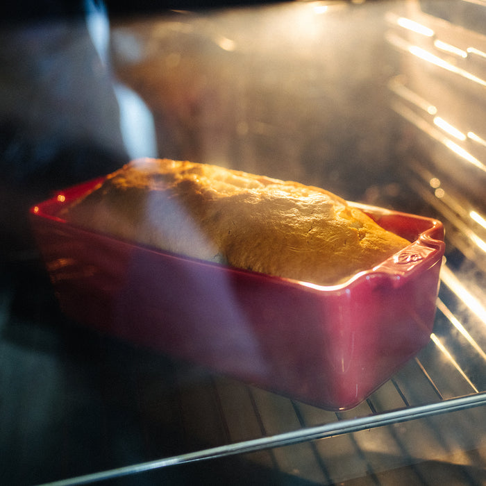 Peugeot Appolia Ceramic Loaf Pan in Red