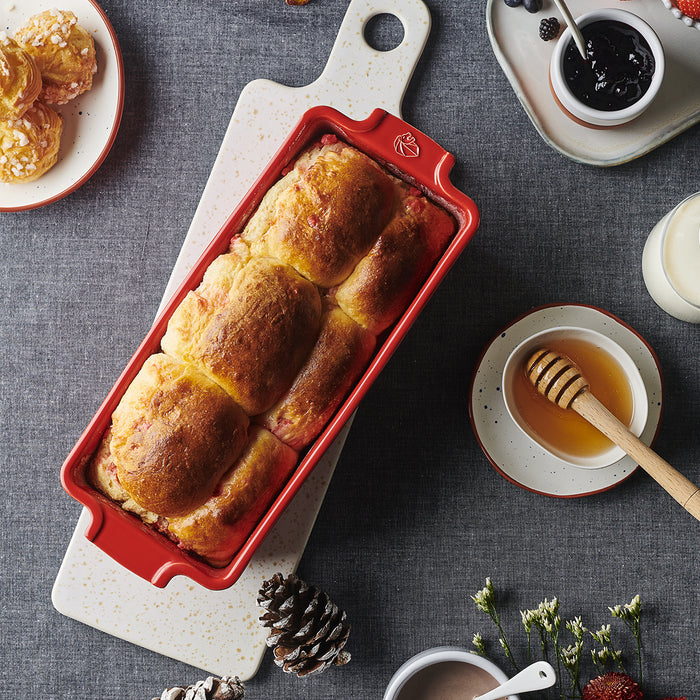 Peugeot Appolia Ceramic Loaf Pan in Red