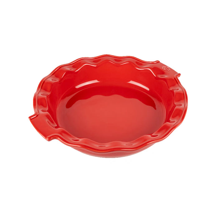 Peugeot Appolia Ceramic Pie Dish in Red