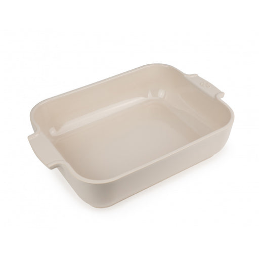Peugeot Appolia Ceramic Rectangular Baker 10" in Ecru