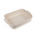 Peugeot Appolia Ceramic Rectangular Baker 10" in Ecru