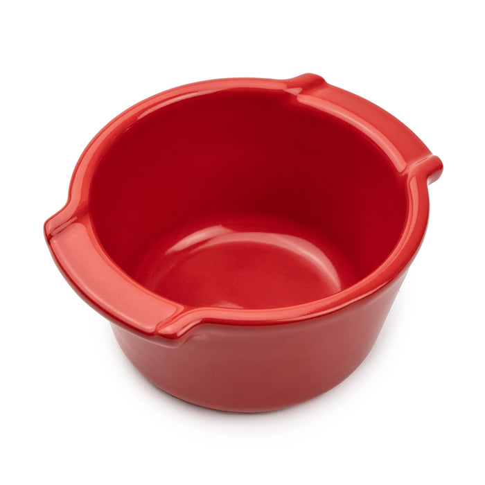 Peugeot Appolia Ceramic Set of 2 Ramekins in Red