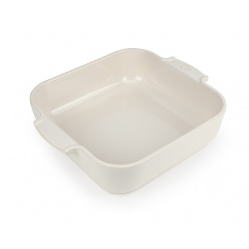 Peugeot Appolia Ceramic Square Baker 9" in Ecru