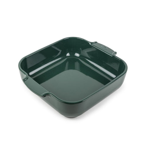 Peugeot Appolia Ceramic Square Baker 9" in Forest Green