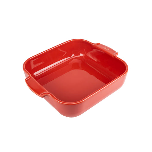 Peugeot Appolia Ceramic Square Baker 9" in Red