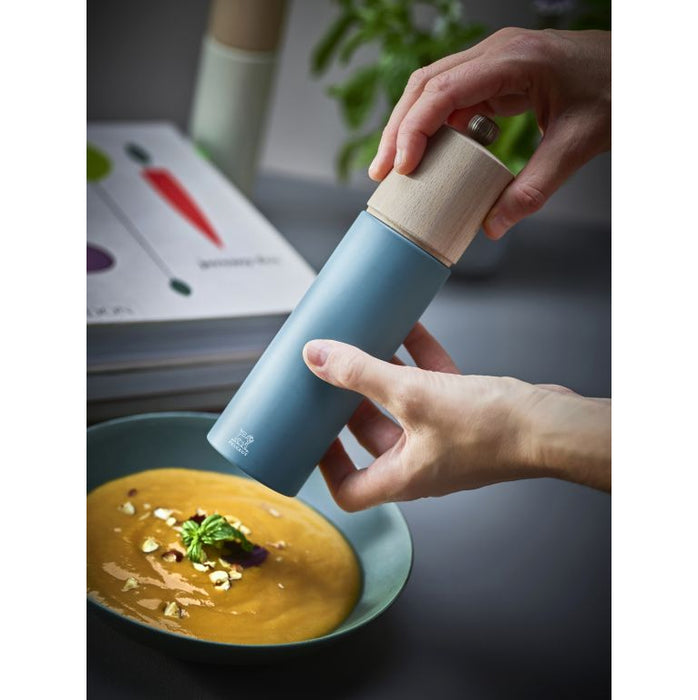 Peugeot  Boreal 8" Manual Pepper Mill in Celestial Blue