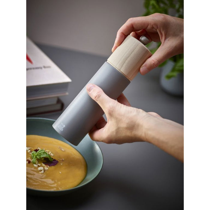 Peugeot  Boreal 8" Manual Pepper Mill in Rock Grey