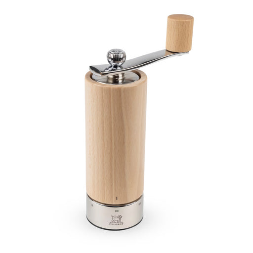 Peugeot Isen  u'Select 7" Manual Salt Mill in Natural Wood With Crank Handle