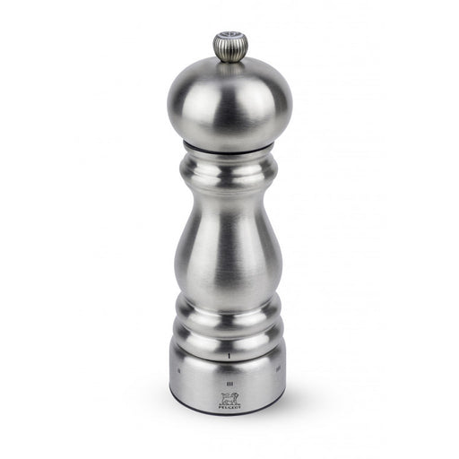 Peugeot Paris Chef u’Select 7" Manual Salt Mill in Stainless Steel