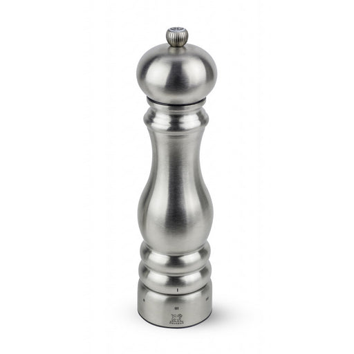 Peugeot Paris Chef u’Select 9" Manual Salt Mill in Stainless Steel