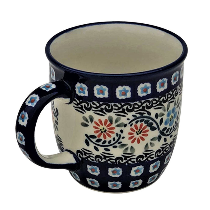 Polish Pottery 12 oz Stoneware Mug Heritage Home