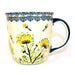 Polish Pottery 12 oz Stoneware Mug Wish