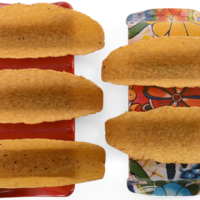 Prepara Multi Taco Holder in Red