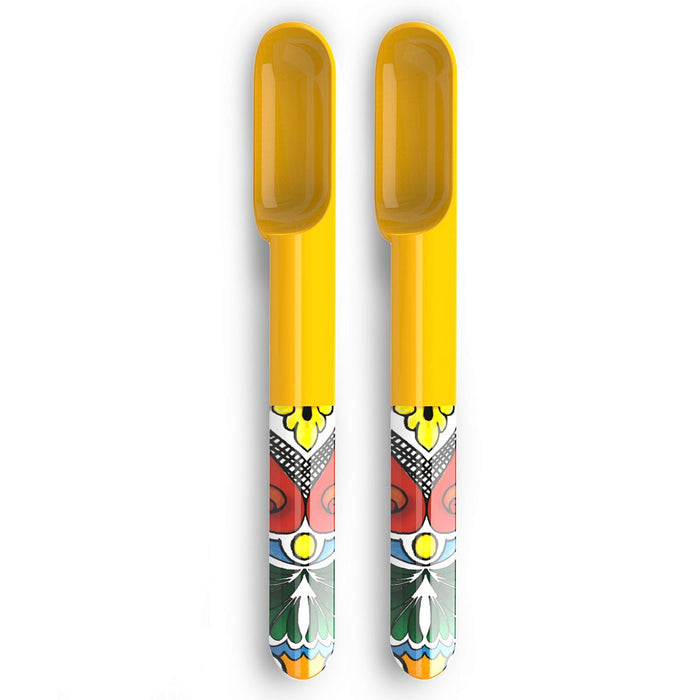 Prepara Taco Spoons in Yellow