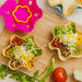 Prepara Tortilla Flower Blue & Magenta